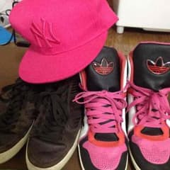 値下げします！adidas 二足キャップセットのサムネイル