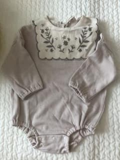 テータテート　刺繍襟　ロンパースのサムネイル