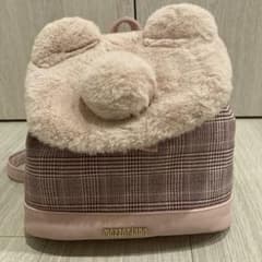 メゾピアノ ファーリュック ピンクのサムネイル
