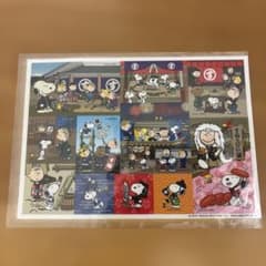SNOOPY in 銀座 2014 マルチステッカー 和風デザインのサムネイル