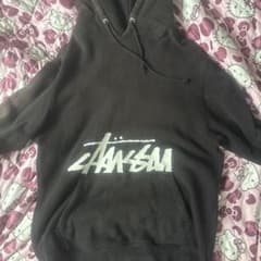 Stussy パーカー ブラック Mサイズのサムネイル