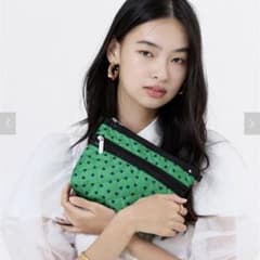 LeSportsac キルティング チェリー柄 ポーチ 神崎恵 - メルカリ