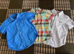 RALPH LAUREN キッズ 半袖シャツ 3枚セット 100cm 110cmのサムネイル