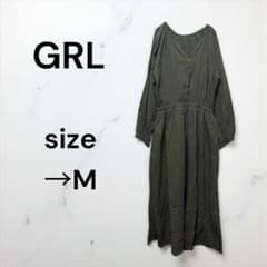 【大特価‼️】グレイル ワンピース ロング丈 ウエストゴム ゆったり カジュアル
