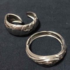 バングル2本セット✨シルバー風のサムネイル