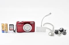 極上美品】Nikon ニコン COOLPIX A10 レッド #423 - メルカリ