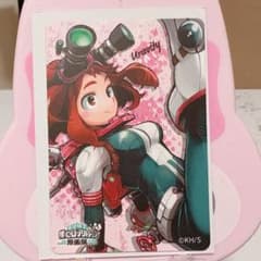 僕のヒーローアカデミア 原画展 マグネットステッカーコレクション 麗日お茶子のサムネイル