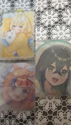 にじさんじ おやすみスクラッチ 3点セット 蝸堂みかる、十河ののは、猫屋敷美紅のサムネイル