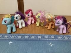 Ty社製 マイリトルポニー ぬいぐるみ 6体セットのサムネイル