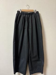 LEPSIM レプシム　スラックスコクーンパンツ　チャコールグレーのサムネイル