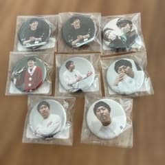 ロングコートダディ バッジ 8個セット