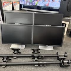 ピ*ಣ様 DELL P2016 液晶モニター 4台＋suptekモニターアームのサムネイル