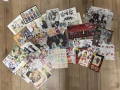 애니메이션 만화 엽서 스티커 세트
