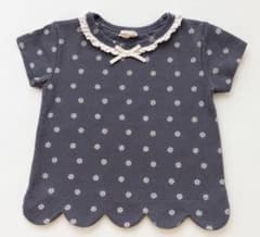 バースデイ 花柄 半袖Tシャツ　80のサムネイル