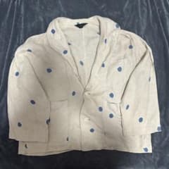 【COMME des GARCONS】 80s 初期 リネン ドット ジャケット COMME des GARCONS】 80s 初期 リネン ドット ジャケット - メルカリ