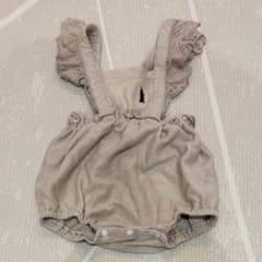 ベビー用ロンパース フリルサロペット　70サイズのサムネイル