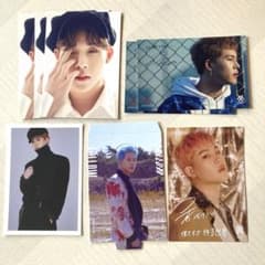 MONSTA X ジュホン ポストカード など 8枚 セットのサムネイル