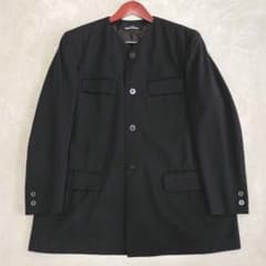 80S トリココムデギャルソン ノーカラージャケット AD表記なし - メルカリ