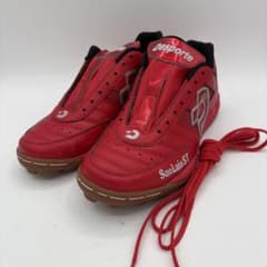 【新品】デスポルチ【26.0】フットサルシューズ　サンルイス ST レッド 新品】デスポルチ【26.0】フットサルシューズ サンルイス ST レッド