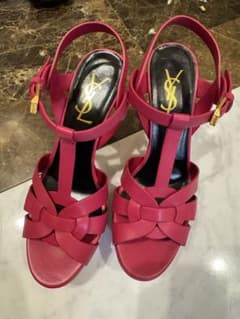 SAINT LAURENT サンダル ピンク 35.5のサムネイル