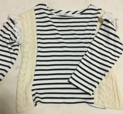 アナザーエディション　ボーダーカットソーのサムネイル