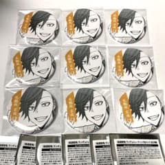 桃源暗鬼 TSUTAYA ツタヤ 缶バッジ 花魁坂京夜 シブツタ 9個まとめ売り