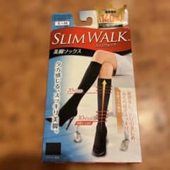 SLIM WALK 美脚ソックス S~M ブラックのサムネイル