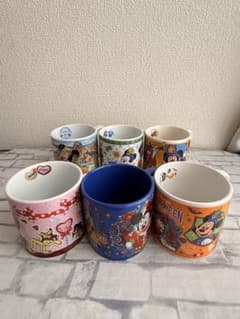 Disney souvenir cup set of 6