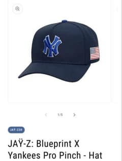 Jay-Z blueprint x yankees pro pitch hat - メルカリ