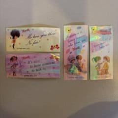 【昭和レトロ】FRAN MAR　ロッテ モペットおまけシール　セットのサムネイル