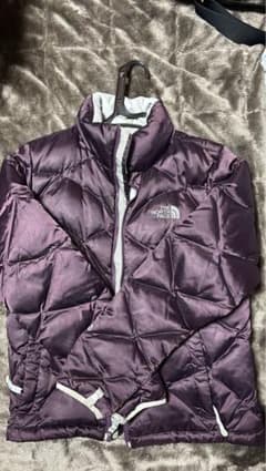 THE NORTH FACE パープル ダウンジャケット Sサイズのサムネイル