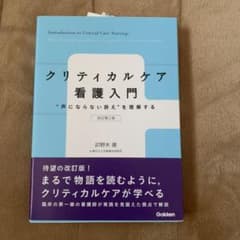 クリティカルケア看護入門 改訂第2版 "声にならない訴え"を理解するのサムネイル