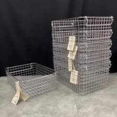 0)あ5 MUJI 無印良品 ステンレスワイヤーバスケット 6点セット - メルカリ