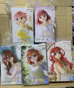 未開封　 五等分の花嫁 原画展ver. 5人セット