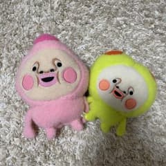 こびとづかん カクレモモジリ スモモノウチ ぬいぐるみ 2体セット　最終値下げのサムネイル