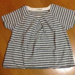 SM2  綿麻  ボーダーカットソーのサムネイル