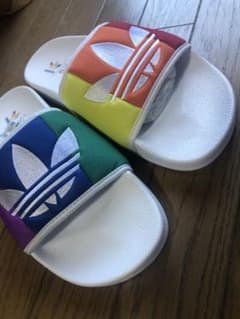 adidas Original rainbow サンダル ベナッシのサムネイル