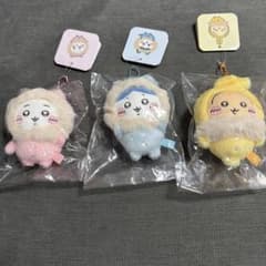 ちいかわ フッサフッサパジャマ ぬいぐるみ マスコット 25点セット ちいかわ フッサフッサなパジャママスコット（ちいかわ） | ちいかわ