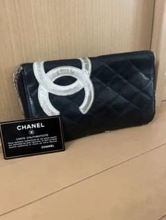 CHANEL カンボンライン オーガナイザー 長財布 - メルカリ