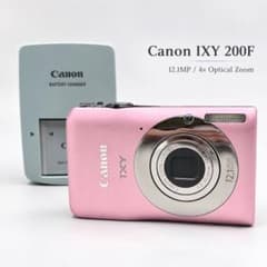 美品・動作品】Canon IXY 200F ピンク コンデジ デジタルカメラ - メルカリ