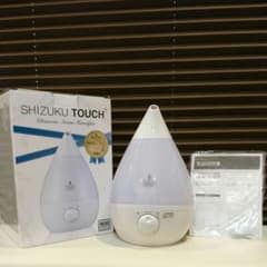 超音波式 アロマ加湿器 SHIZUKU【美品】のサムネイル