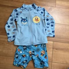 アンパンマン 水着・ラッシュガードセット 95cmのサムネイル