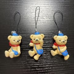 ぽすくま　ストラップ 3個セットのサムネイル