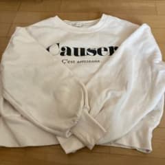 NICECLAUP トレーナー 白のサムネイル