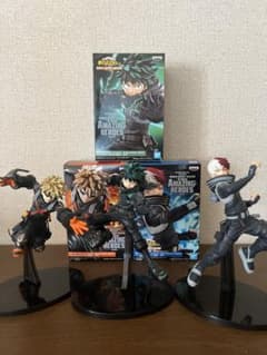 僕のヒーローアカデミア ワールドヒーローズミッション フィギュア 3種セットのサムネイル