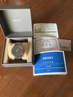 SEIKOメンズ腕時計 V157-0BX0【箱、説明書あり】のサムネイル