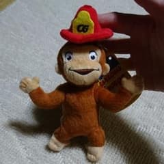 ぬいぐるみ   おさるのジョージ マスコットのサムネイル
