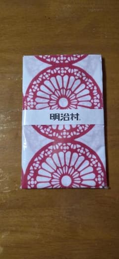 【新品】明治村 × かまわぬ コラボ手ぬぐい 聖ザビエル天主堂 バラ窓 ピンクのサムネイル