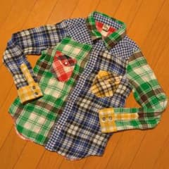 MPS キッズ クレイジーパターン 長袖シャツ 140cmのサムネイル
