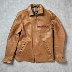 レア ショット SCHOTT 革ジャン シングル ライダース 牛革 春 